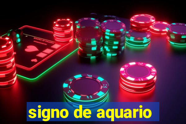 signo de aquario